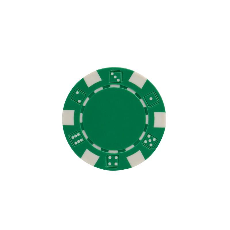 Set de poker tahúr NEGRO miniatura 8