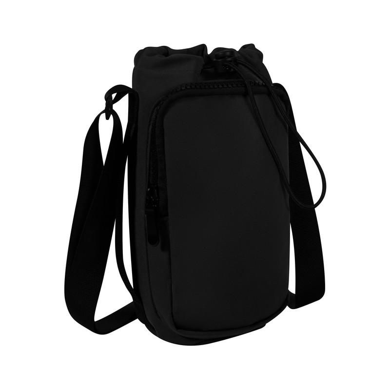Bolsa porta botella morán NEGRO front