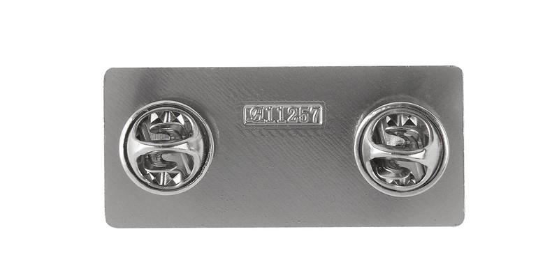 Placa metálica con grabado PLATA miniatura 4