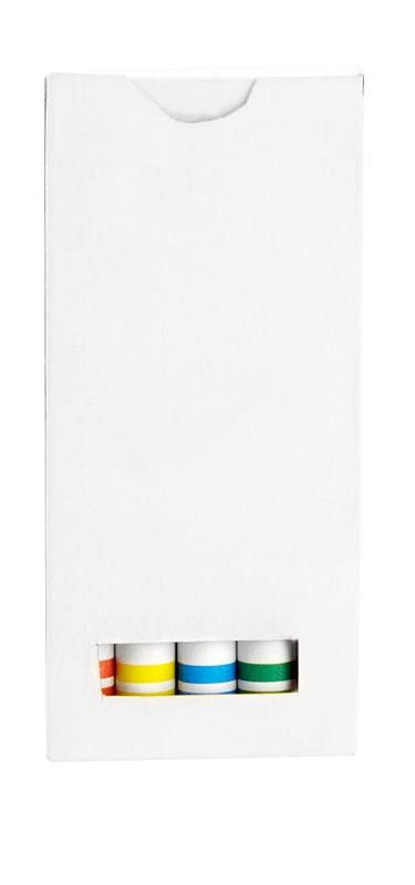 Caja de crayones BLANCO miniatura 2