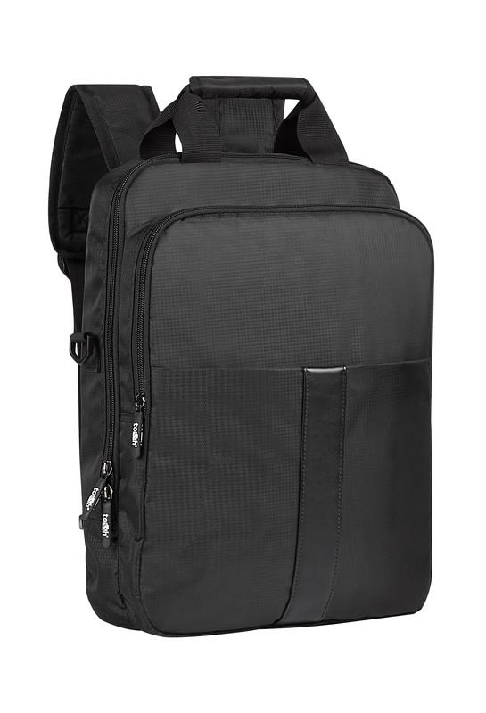 Mochila-portafolio kronberg NEGRO front