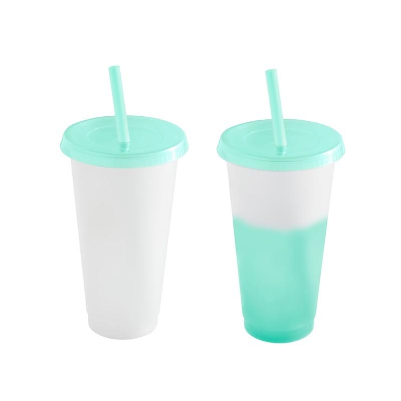 Vaso blur VERDE front