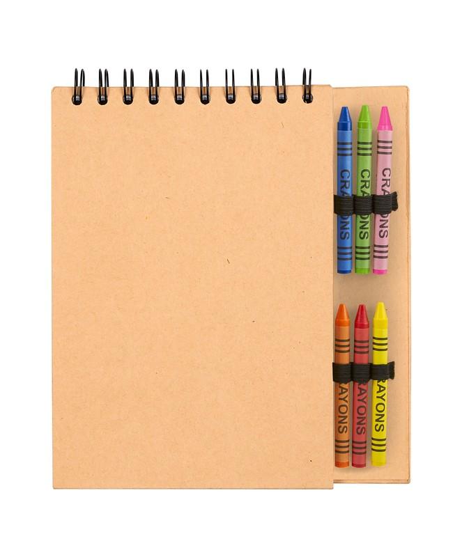 Libreta montagne BEIGE front