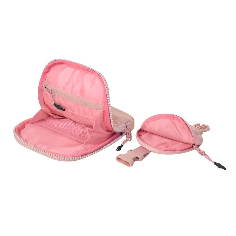 Mini bolsa michel ROSA miniatura 3