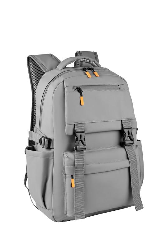 Mochila oranssi GRIS front