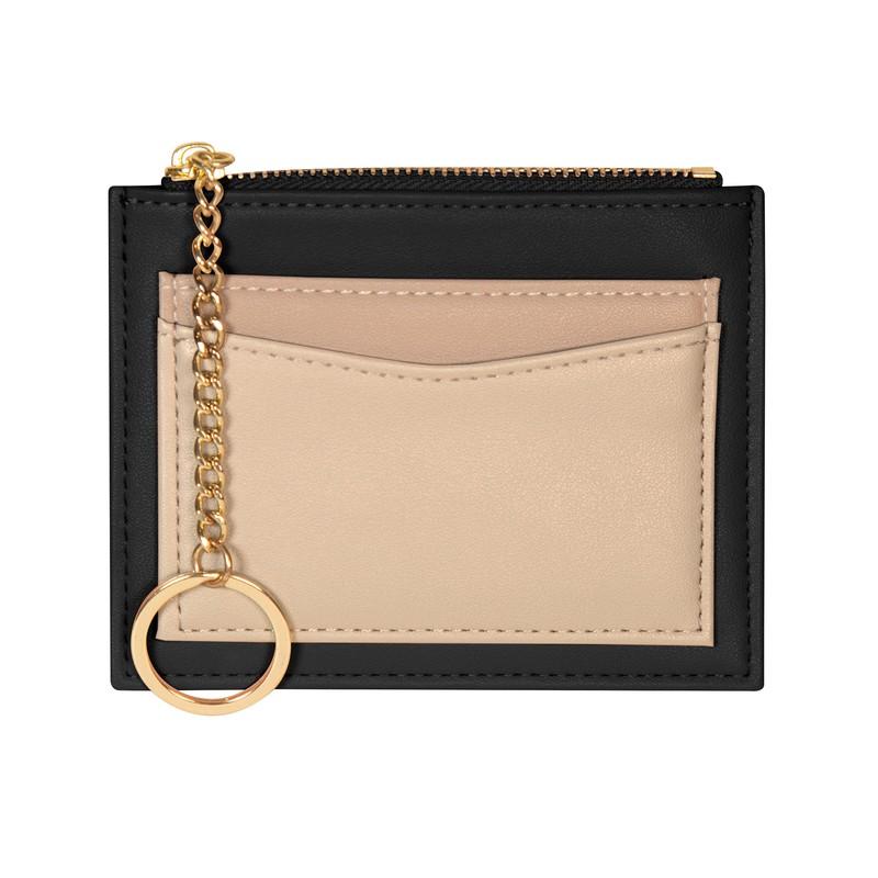 Cartera monedero iris NEGRO miniatura 2