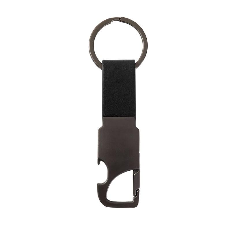 Llavero destapador pilsen NEGRO front