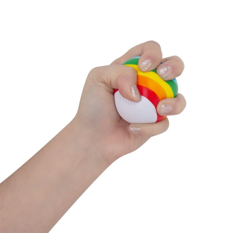 Pelota anti-stress colorful MULTICOLOR miniatura 4