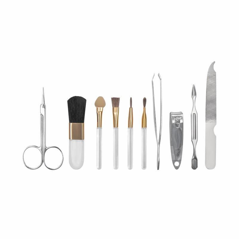 Set de manicure y brochas young NEGRO miniatura 3