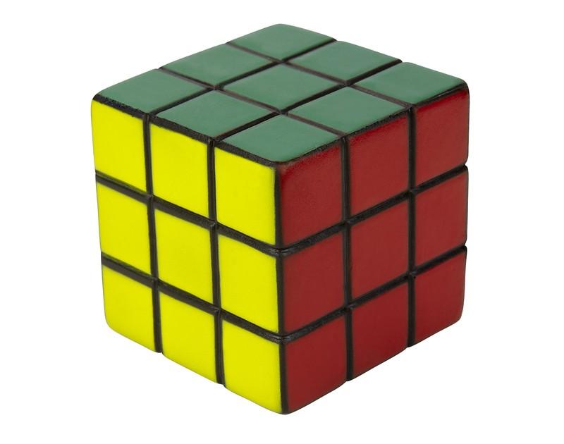 Cubo multicolor anti-stress MULTICOLOR miniatura 2