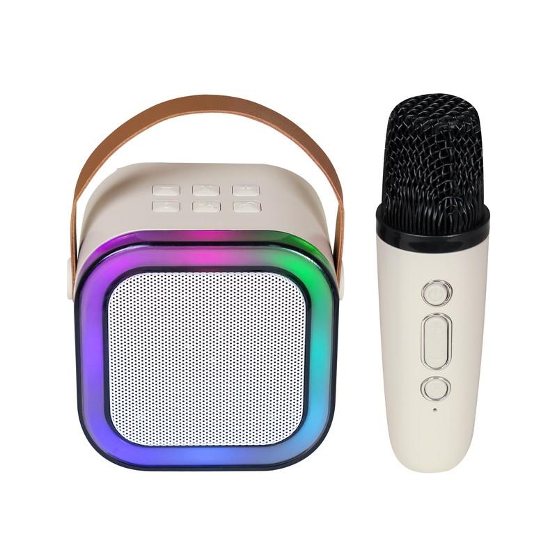 Bocina karaoke idol BEIGE miniatura 2