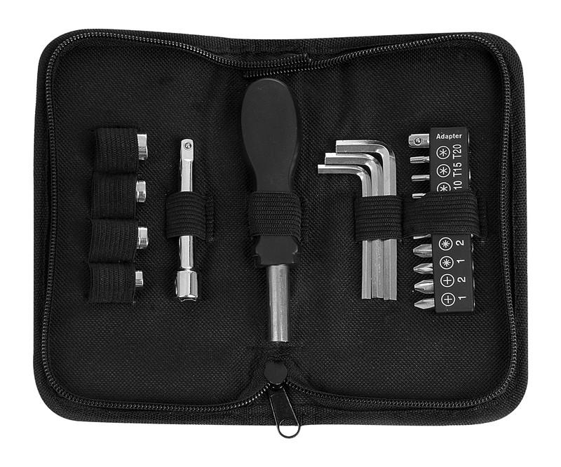 Set de herramientas industry NEGRO front