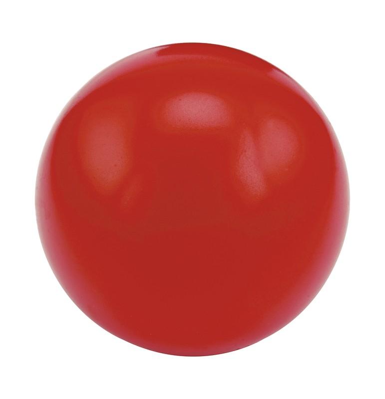 Pelota anti-stress lisa ROJO front