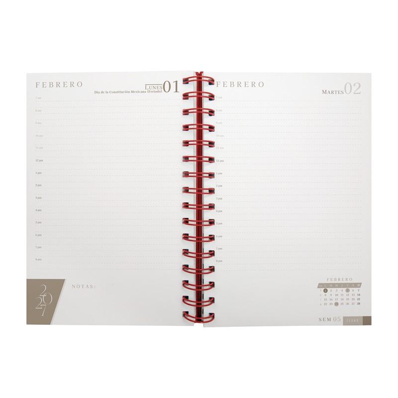 Agenda diaria lette 2027 Wine miniatura 2