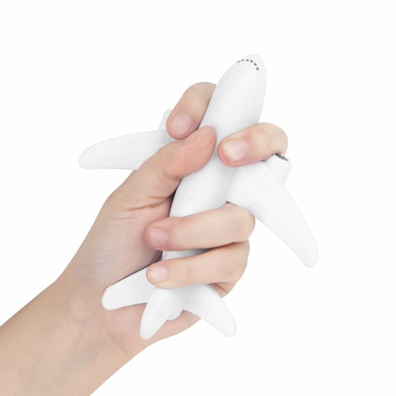 Anti-stress avion BLANCO miniatura 3