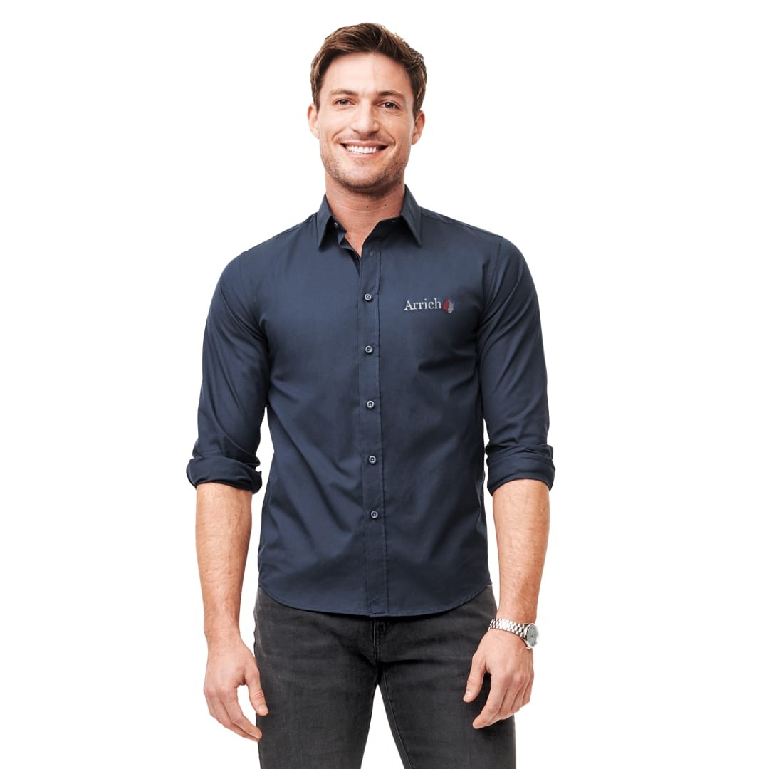 Untuckit castello wf long slv slim fit shirt-mens